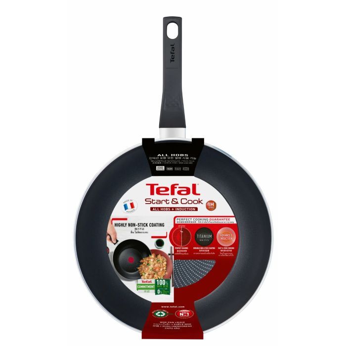Сковорода Tefal Start&Cook ВОК 28см чорна (C2721953) изображение 4