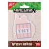 Бумага для заметок Yes с липким слоем фигурная Minecraft TNT 40 листов (170397)
