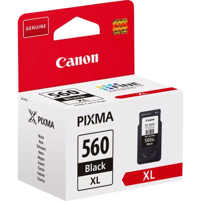 Картридж Canon PG-560 Black XL, 14.3ml (3712C001) зображення 2