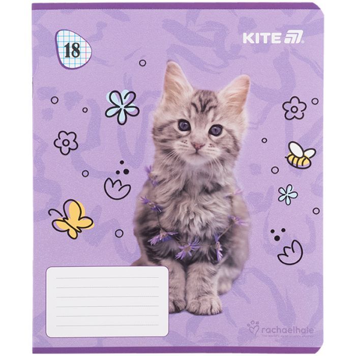 Зошит Kite Rachael Hale, 18 аркушів, клітинка (R25-236) зображення 11