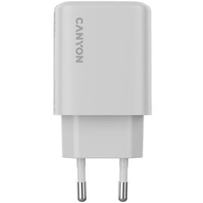 Зарядний пристрій Canyon OnCharge 250 25W 1xPD 1xQC EU White (CNE-CHA250-21) зображення 2