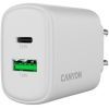Зарядний пристрій Canyon OnCharge 250 25W 1xPD 1xQC EU White (CNE-CHA250-21) зображення 5