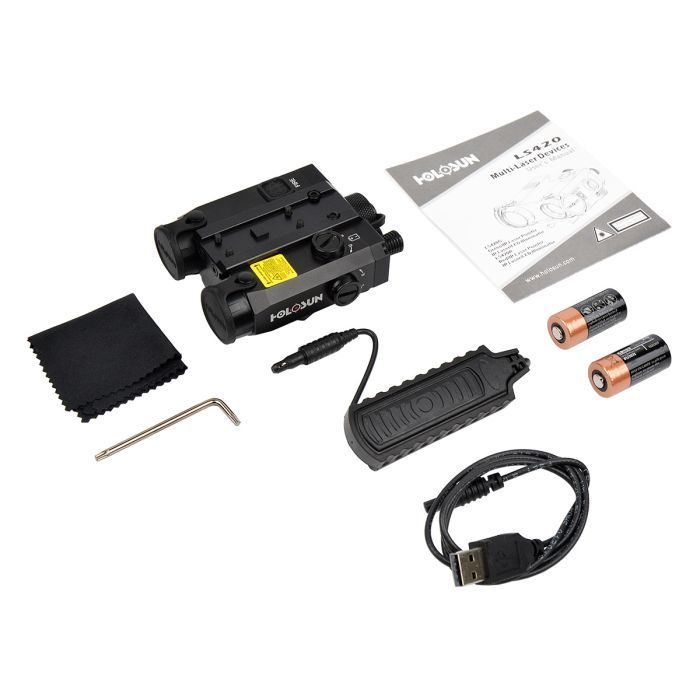 Тактический блок Holosun LS420-GR (LS420G) Green & IR / White & IR illuminator (747055) изображение 6