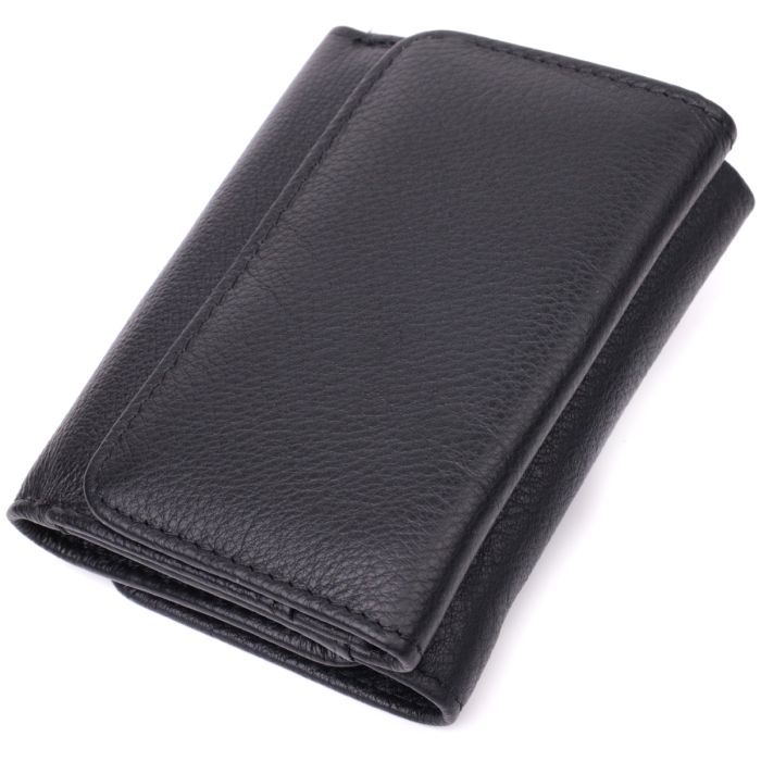 Кошелек ST Leather Кожаный Черный (22506) изображение 2