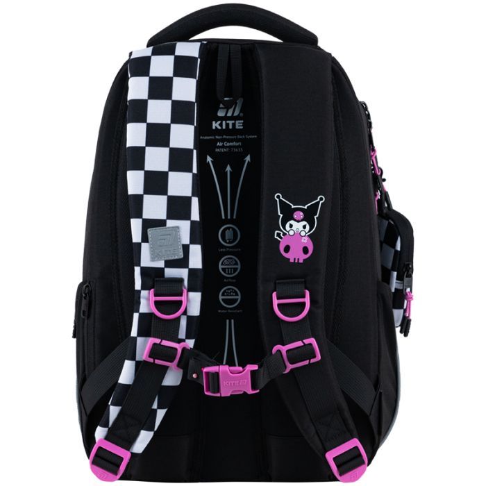 Рюкзак школьный Kite Education teens 2587M HK-2 Kuromi (HK25-2587M-2) изображение 6