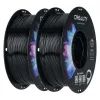 Пластик для 3D-принтера Creality PETG 1.75мм, black, 2x1кг (3301030081)