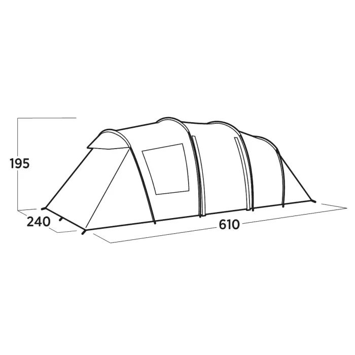 Палатка Easy Camp Leka Twin 6 (120492) (931554) изображение 6