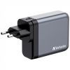 Зарядное устройство Verbatim GaN 140 W 4 ports (2xUSB-C-140 W,USB-C 20 W /USB-A -3.0) (32203) изображение 2