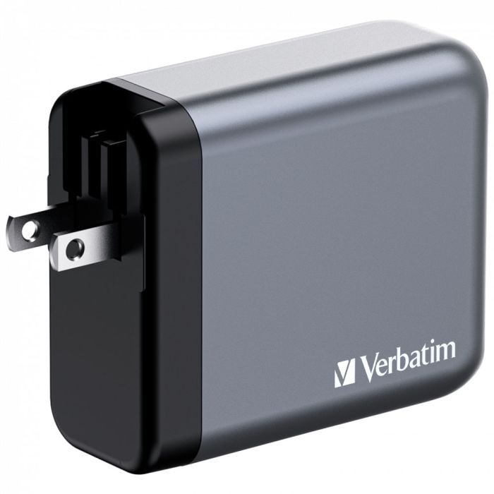 Зарядное устройство Verbatim GaN 140 W 4 ports (2xUSB-C-140 W,USB-C 20 W /USB-A -3.0) (32203) изображение 3