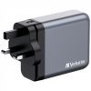 Зарядное устройство Verbatim GaN 140 W 4 ports (2xUSB-C-140 W,USB-C 20 W /USB-A -3.0) (32203) изображение 4