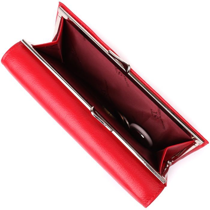 Кошелек ST Leather Из натуральной кожи Красный (23105) изображение 8
