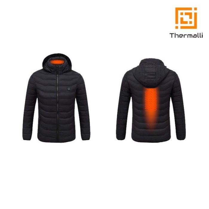 Куртка с подогревом Thermalli Chamonix чорний XL (10880001XL) изображение 3