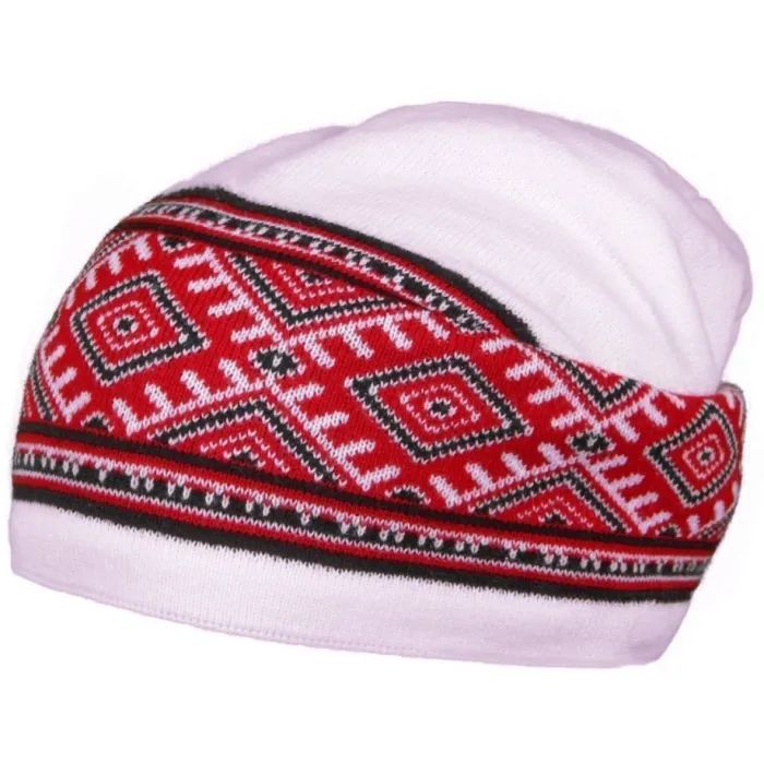 Шапка coFEE UA06/2 біло-червоно-чорний (UA5500.06/2)