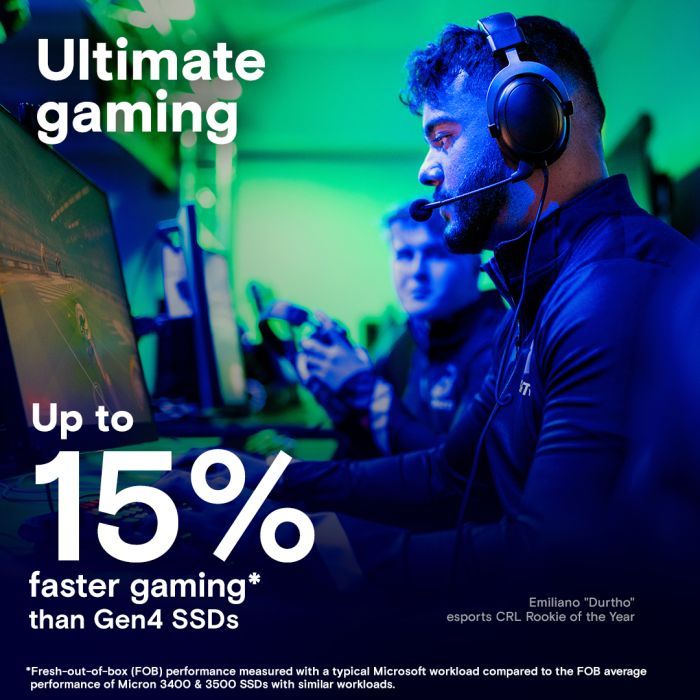 Накопичувач SSD M.2 2280 1TB T705 with Heatsink Micron (CT1000T705SSD5) зображення 4