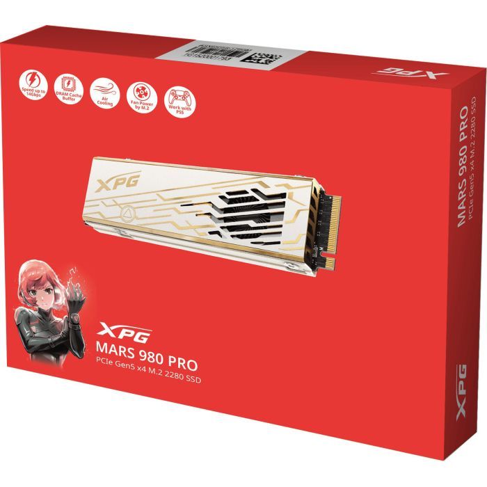 Накопитель SSD M.2 2280 1TB XPG MARS 980 PRO ADATA (SMAR-980P-1TCI) изображение 6