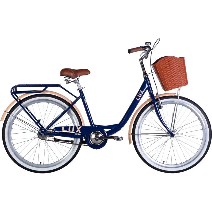 Велосипед Dorozhnik 26" LUX Velosteel рама-17" ST 2025 синій (OPS-D-26-289)