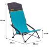 Кресло складное Uquip Sandy XL Blue/Grey (244030) (DAS303234) изображение 3