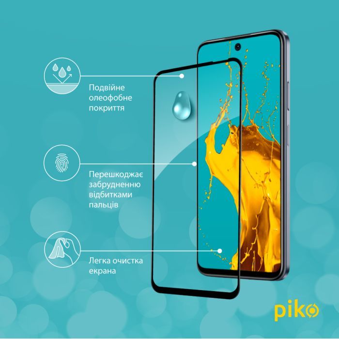 Скло захисне Piko Full Glue Infinix Smart 9 Black (1283126599323) зображення 4