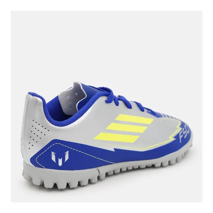 Сороконожки Adidas F50 Club Tf J Messi IH0923 Silvmt/Syello/Lucblu 38 2/3 EU (23,8см) (4067904312666) изображение 4