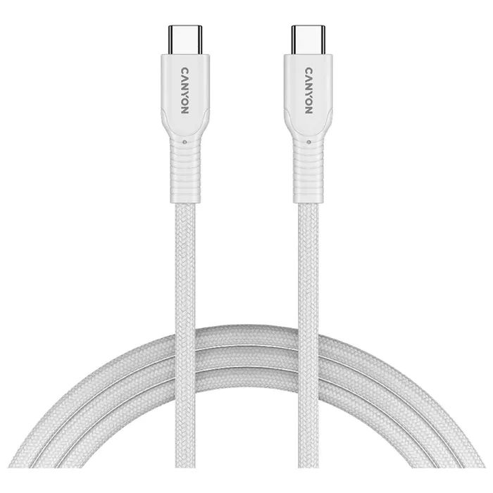 Дата кабель USB-C to USB-C 1.0m OnWire 60CL C-C 60W COLOR Braided 1m Purple Canyon (CND-CCAP60AB10PU)