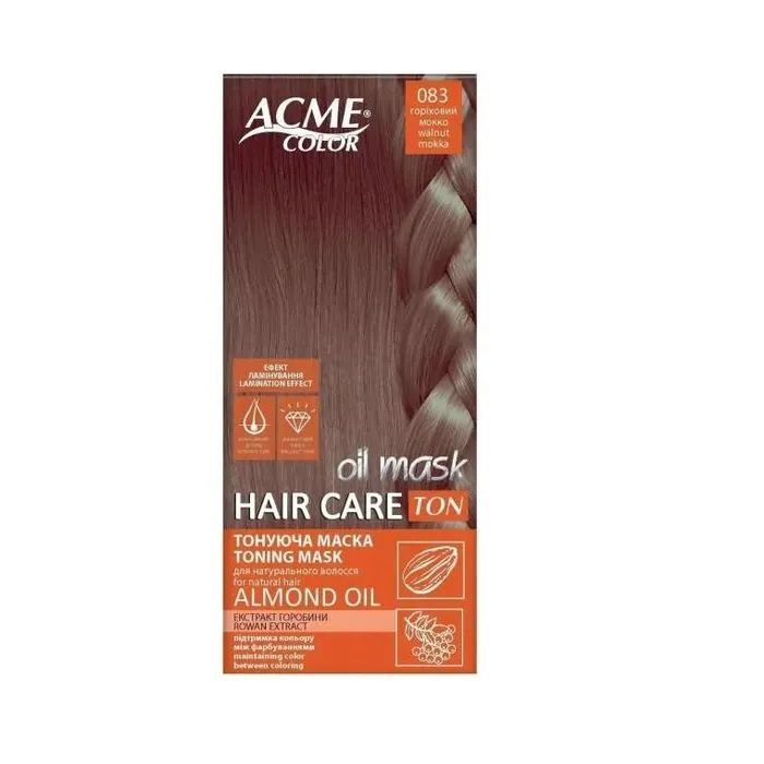 Відтінковий бальзам Acme Color Hair Care Ton Oil Mask 083 - Горіховий мокко (4823115501837)