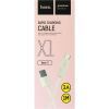 Дата кабель USB 2.0 AM to USB-C 1.0m 3A PVC X1 white HOCO (6957531032045) изображение 2