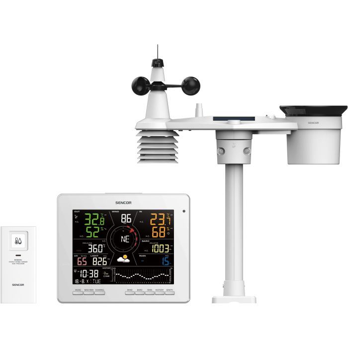 Метеостанція Sencor SWS16600WIFI зображення 13