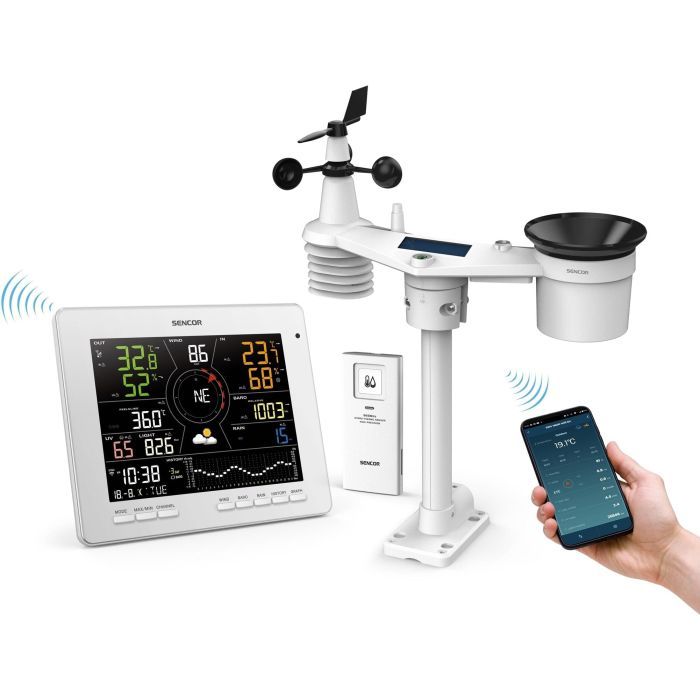 Метеостанція Sencor SWS16600WIFI зображення 6