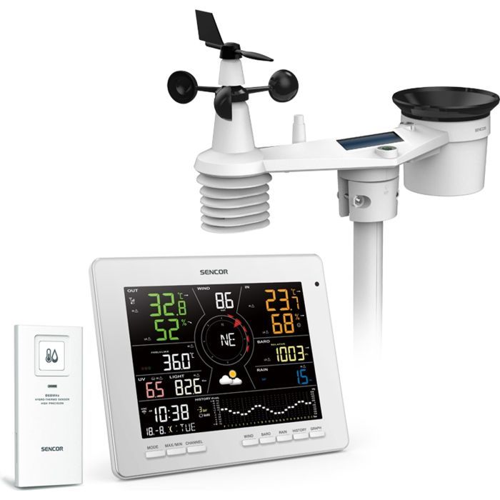 Метеостанція Sencor SWS16600WIFI зображення 7
