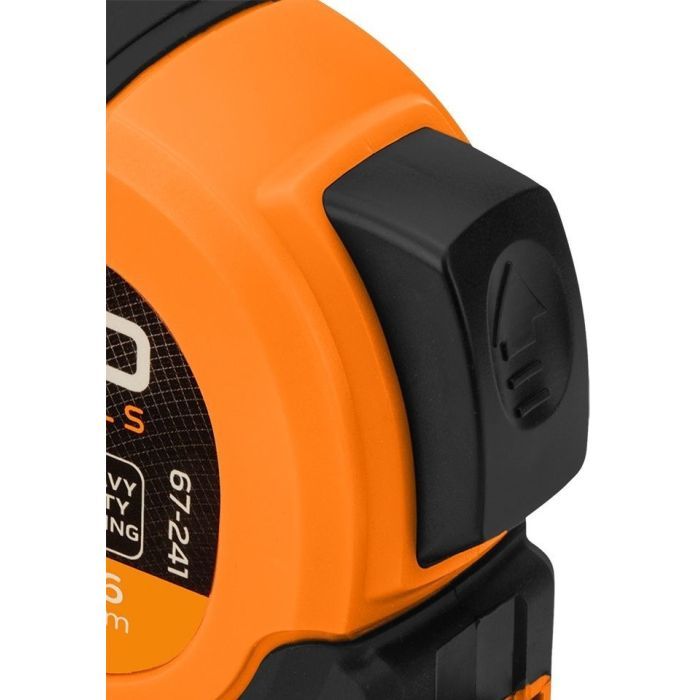 Рулетка Neo Tools Super Black, 3мx16мм, з фіксатором змотування, магніт (67-241) зображення 5