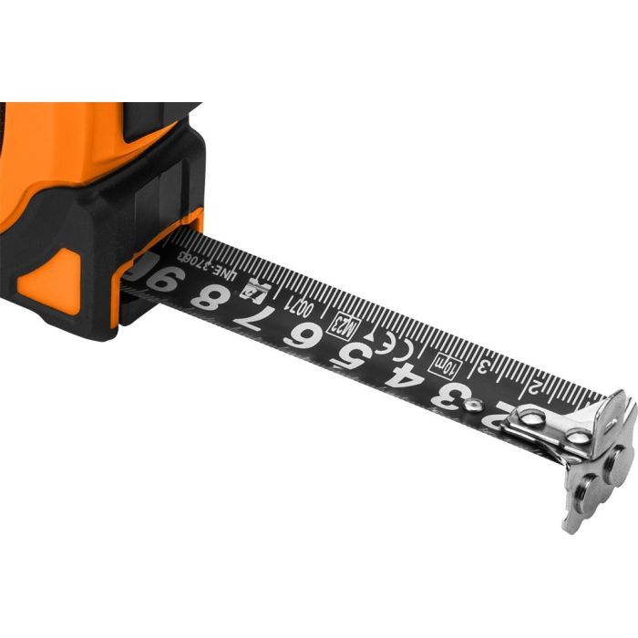 Рулетка Neo Tools Super Black, 3мx16мм, з фіксатором змотування, магніт (67-241) зображення 7