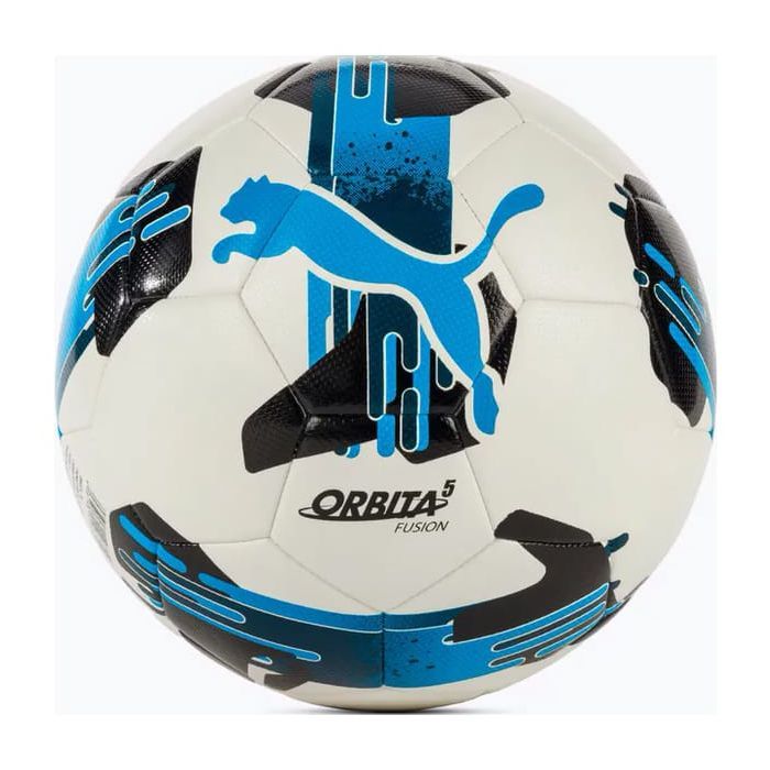 Мяч футбольный Puma Orbita 5 Fusion 084331-01 білий, чорний, болотний 5 (4067981496006)