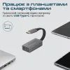 Переходник USB-C to HDMI 4K30Hz grey Promate (medialink-h1.grey) изображение 6