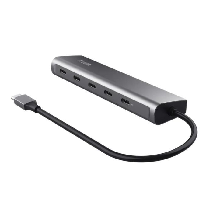 Концентратор Trust USB-C to 5xUSB-C aluminium 0.1m grey (25136_TRUST) зображення 6