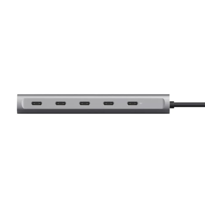 Концентратор Trust USB-C to 5xUSB-C aluminium 0.1m grey (25136_TRUST) зображення 8