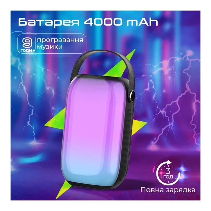 Акустическая система Promate Spectro-20 20W Black (spectro-20) изображение 5