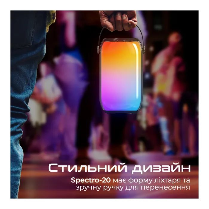 Акустическая система Promate Spectro-20 20W Black (spectro-20) изображение 7