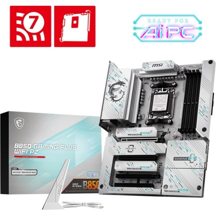 Материнська плата MSI B850 GAMING PLUS WIFI PZ зображення 5