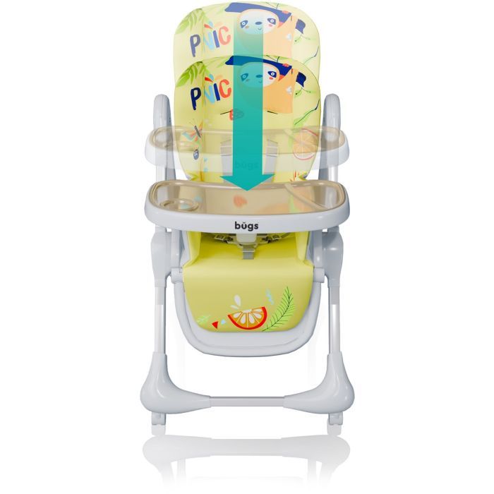 Стульчик для кормления Bugs Mango - Sunny Picnic (4823056510899) изображение 4