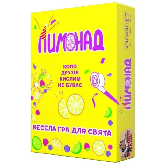 Настольная игра Bombat game Лимонад: Круг друзей кислым не бывает (ВР_ЛМНД)