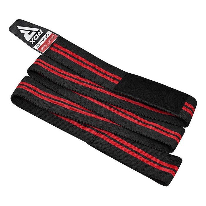 Бинт для спорту RDX KR11 Gym Knee Wrap Black/White (WAH-KR11BW) зображення 2