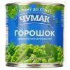 Овочева консервація Чумак Горошок зелений 420 г (4820267040689)