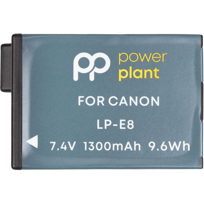 Аккумулятор к фото/видео PowerPlant Canon LP-E8H 1300mAh (CB971244)