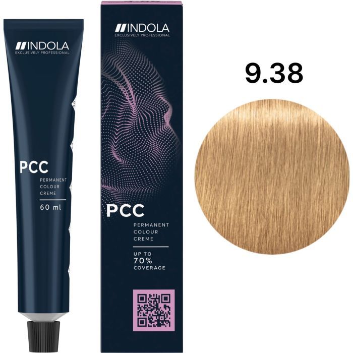 Краска для волос Indola Permanent Caring Color 7.35 – Средний блонд золотистый красное дерево (4045787932300) изображение 2