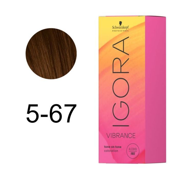 Фарба для волосся Schwarzkopf Professional Igora Vibrance 9.5-47 Бежевий мідний тонер (7702045536096) зображення 2