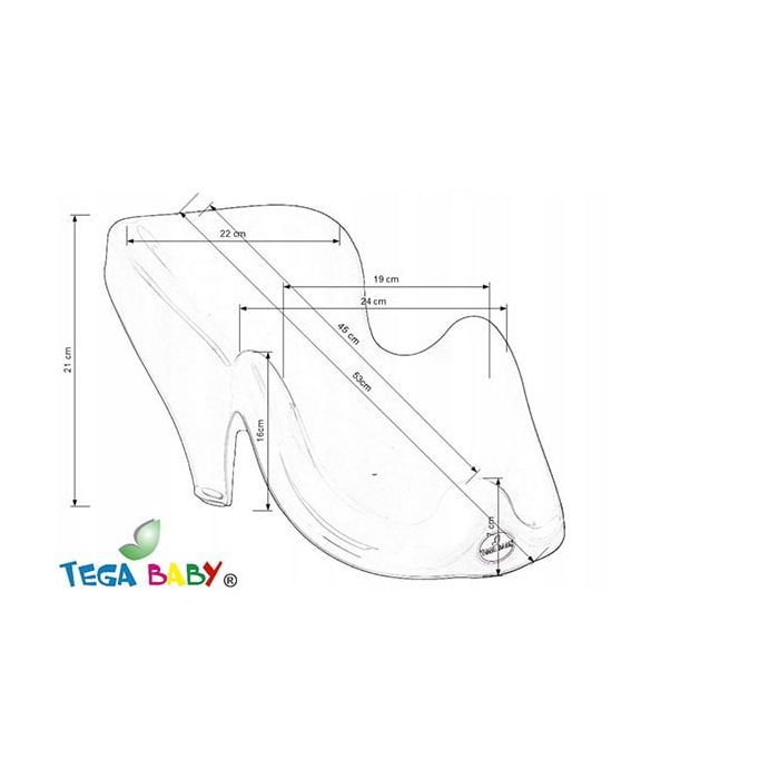 Гірка для купання Tega Baby Meteo антиковзка Pink (ME-003-123) зображення 2