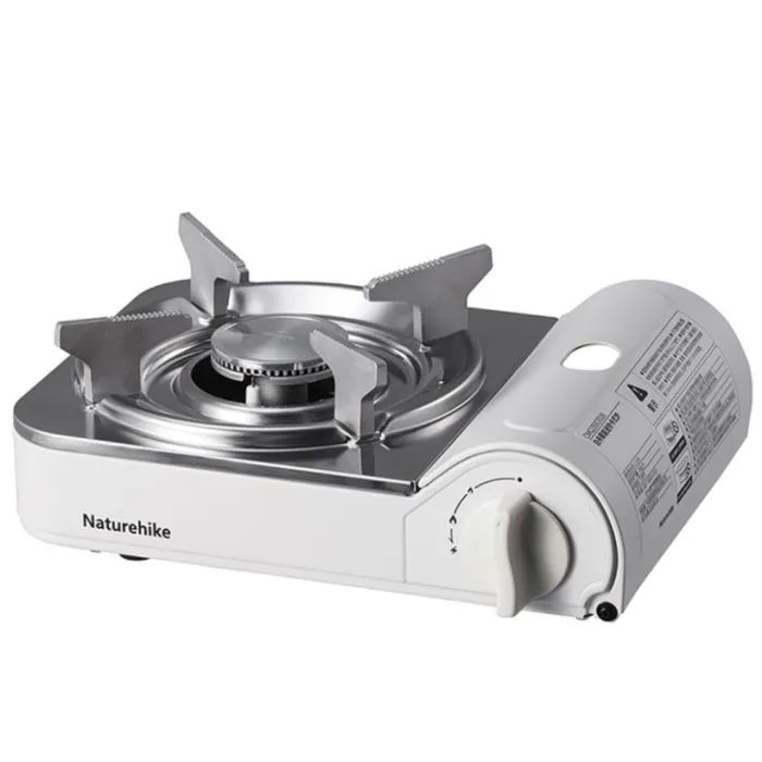 Портативная газовая плитка Naturehike CNK2350CF016, біла (6927595754627)