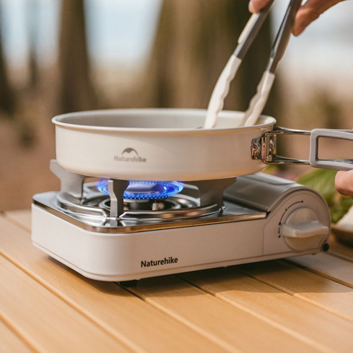 Портативная газовая плитка Naturehike CNK2350CF016, біла (6927595754627) изображение 2