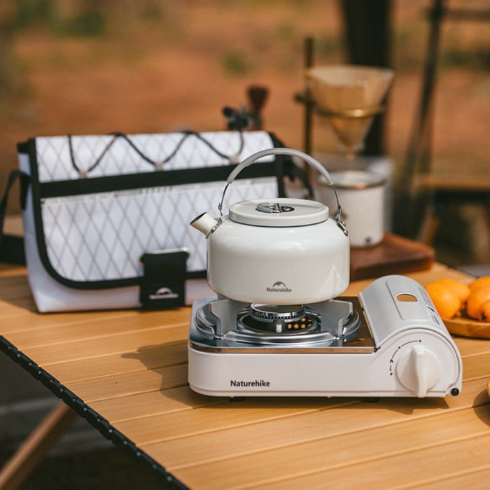 Портативная газовая плитка Naturehike CNK2350CF016, біла (6927595754627) изображение 6