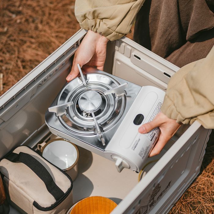 Портативная газовая плитка Naturehike CNK2350CF016, біла (6927595754627) изображение 9